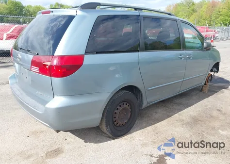 2005 Toyota Sienna Le z USA, uszkodzony, nr VIN 5TDZA23C35S314137